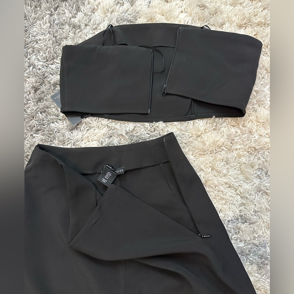 Sincerely Jules | 2-Piece Crop Bandeau Pant Set - Picture 13 of 13